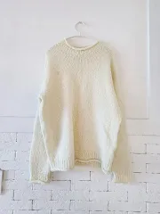 (新品) ユニセックス 白 ニット