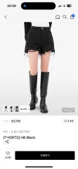 PANDORA FIT パンドラフィット ブラック ハーフパンツ