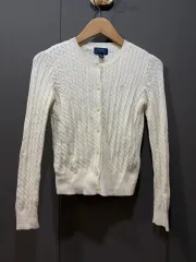 (8 10y) ポロラルフローレン ケーブルニット カーディガン 4 5