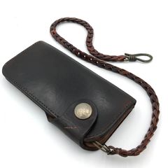 未使用級】 パンクドランカーズ アイツ柄 二つ折り財布 黒 - メルカリ