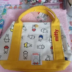 ミッフィー トートバッグ カンバス バッグ イェロー