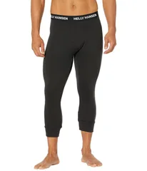 ヘリーハンセン メンズ ボトムス カジュアルパンツ Helly Hansen Lifa Merino Midweight 34 Pants Black ブラックのサムネイル