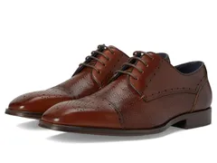 ステイシーアダムス メンズ シューズ オックスフォード キャップ レース Stacy Adams Silsbury Cap Toe LaceUp Cognac