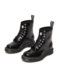ドクターマーチン レディース シューズ ブーツ・レインブーツ Dr Martens 1460 Jungle Black Patent ブラック