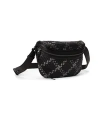 ホボ レディース バッグ HOBO Juno Belt Bag Black Metallic Woven ブラック