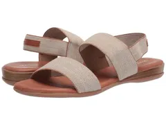 アンドレア アース レディース シューズ サンダル Andre Assous Nigella Beige Linen ベージュのサムネイル