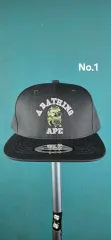 A BATHING APE アベイシングエイプ ウール 帽子 スナップバック