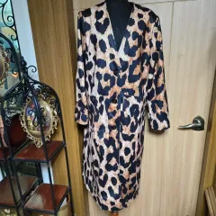 ヒョウ柄 レオパード パータン Long ロング ジャケット