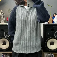 Polo Jeans(ポロジーンズ) ハーフジップアップニット