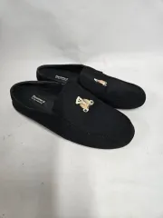 BEARPAW ベアパウ ブラック クマ 刺繍 スリッパ 250mm