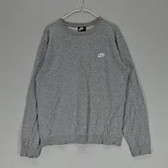 AI 95% NIKE ナイキ メンズ100 スウェット 2018 春 秋 グレー 03819