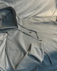 ポロラルフローレン ミドルポニー グレー フーディー