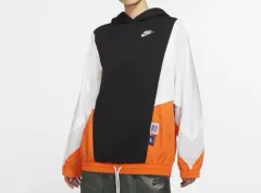 ナイキ ウィメンズ アイコン クラッシュ バイカラー フーディー S