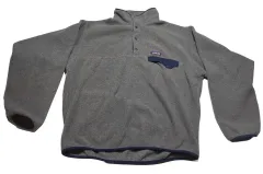 15FW パタゴニア シンチラ スナップ-T グレー ネイビー フリース