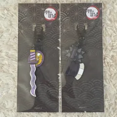 まとめ売り) 鬼滅の刃 日輪刀 キーホルダー 伊黒 小芭内 悲鳴嶼 行冥