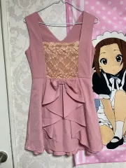 ヴィンテージ ピンク ONE PIECE 量産型 ロリータ ギャル 森ガール ドレス