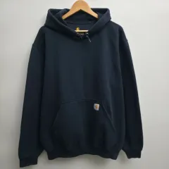 L カーハート ネイビー フーディ