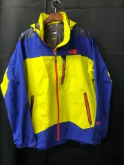 ノースフェイス GORE-TEX ジャケット ブルー/イェロー