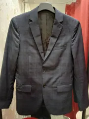 7/05 セオリー チェック メンズ スーツ ジャケット 36サイズ