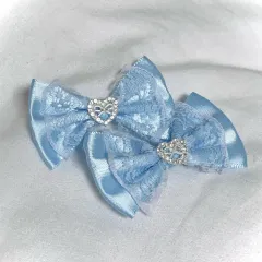 ぬいぐるみ装飾 リボンヘアピン キーホルダー ガチャ ラブブ ファーコメント POP MART (ポップマート ) クライベイビー モンチッチ