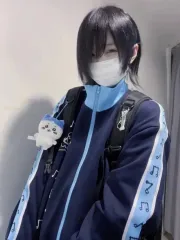 日本系ジッパー刺繍チャイナコート トップス