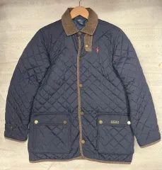 ポロラルフローレン ネイビー キルティング ジャケット