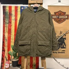 ポロ ラルフローレン キルティング フリース裏地 フード フィールドジャケット N68