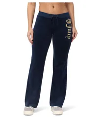 ジューシークチュール レディース ボトムス カジュアルパンツ ワイドレッグ トラックパンツ グラフィック Juicy Couture Heritage Wide Leg Track Pant Withのサムネイル
