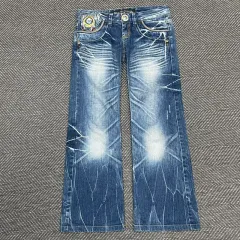 レッドペッパー パンク ウォッシュ デニム パンツ v0177