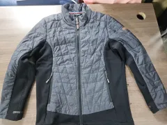 エーグル キルティング ダウン ジャケット グレー 95