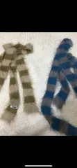 ストライプ ロング マフラー
