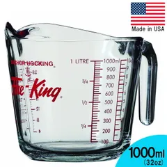 Fire King ファイヤーキング メジャーリングジャグ 1000ml 32oz アメリカ製のサムネイル