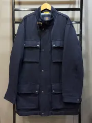 (L) トミーヒルフィガー ヘビーコットン 4ポケット クラシック ジャケット ネイビー 6 5