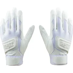 ZETT (ゼット)<br>バッティンググラブ (ダブルベルト) <br>野球 　高校野球対応 <br>(bg16592hs-1100)26SS、ホワイト