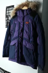 W(S-M) K2 ケイツー アウター ジャケット グースダウン PURPLE パープル グースダウン ファー -15B94