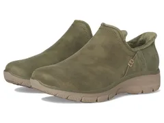 スケッチャーズ レディース シューズ ブーツ・レインブーツ SKECHERS Easy Going Modern Hour Hands Free SlipIns Olive オリーブ