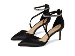 ジュウェルダグレイミシュカ レディース シューズ ヒール Jewel Badgley Mischka Alaia Black ブラック