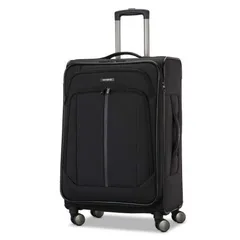 サムソナイト メンズ バッグ スーツケース Samsonite Ascella 40 Medium Expandable Spinner Black ブラックのサムネイル
