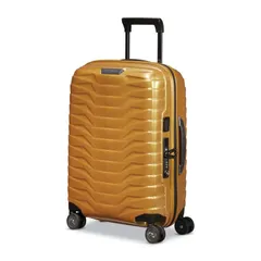サムソナイト メンズ バッグ スーツケース Samsonite Proxis Global CarryOn Spinner Honey Gold ゴールドのサムネイル
