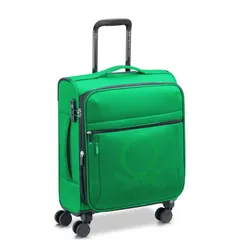 デルシー メンズ バッグ スーツケース Delsey Color Block 19 Expandable Spinner CarryOn Green グリーン