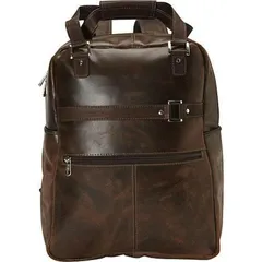 ピエル レザー メンズ バッグ バックパック・リュックサック ヴィンテージ Piel Leather Vintage Laptop CarryAllConvertible Backpack Vintage Brown ブラウン