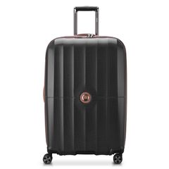 델시 남성 가방 가방 Delsey St Tropez 28 Expandable Spinner Black 블랙