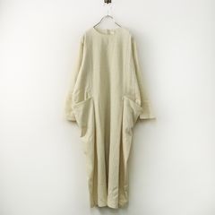 お値下ショップバッグ付evam eva / ワンピース スミ梨地織 お値下 ショップバッグ付evam eva / 梨地織ワンピース | Mercari