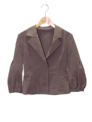 フォクシーニューヨーク モイストストレッチ 25442 ジャケット 38 ブラウン ITSKZL396J1Qのサムネイル