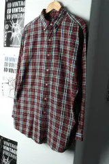 (M-L) ポロラルフローレン シャツ チェック ポニー-16094