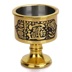 【新品】 風水 水杯 水盃 開運水盃 銅杯 風水グッズ 風水置物 インテリア 風水アイテム金運祈願 財運 龍の盃 龍の杯 風水雑貨 (XL) 1