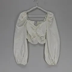 & Other Stories レディース 80 クロップドブラウス 春夏 白 04034