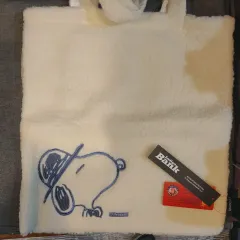 Indigo BANG SNOOPY フリース バッグ
