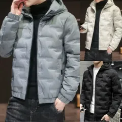メンズ フード ダウンジャケット 軽量 アウター