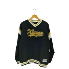 エクストララージ XLARGE BASEBALL LOGO EMBROIDERED V NECK SWEATSHIRT  メンズ import：L 